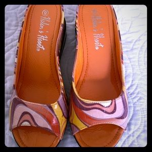 Helen’s Heart Peep Toe Shoes